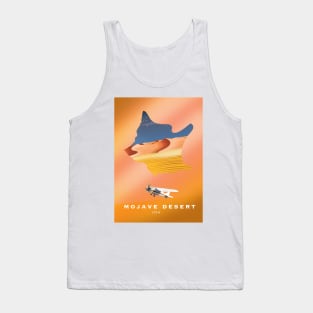 mojave desert travel poster Tank Top